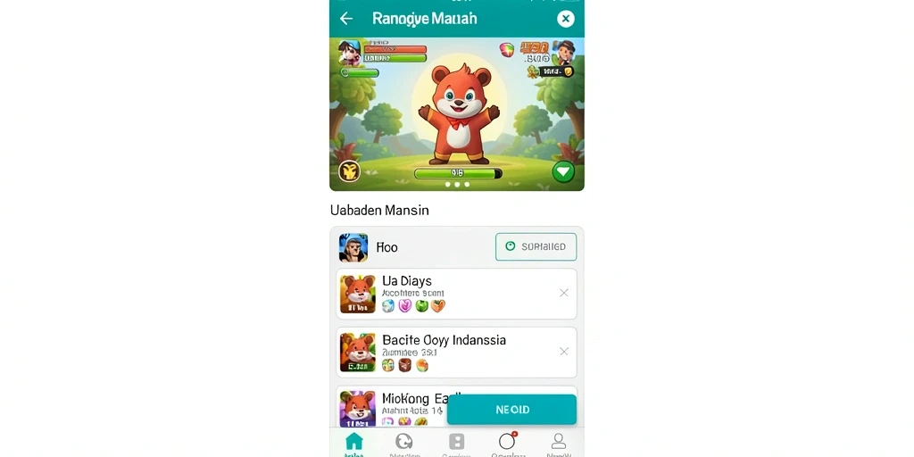 Tampilan antarmuka yang menarik dan intuitif.