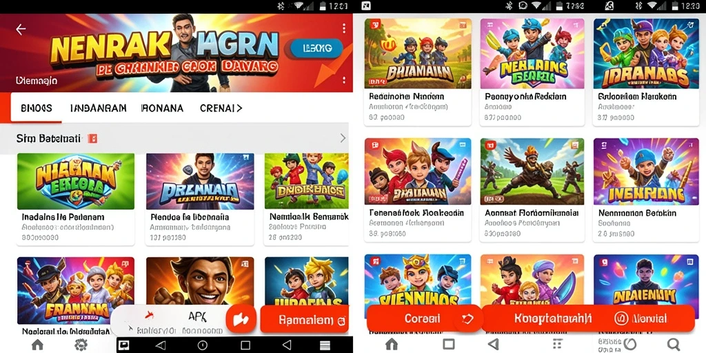 Tampilan antarmuka utama CRAZYDOMINO yang menarik.