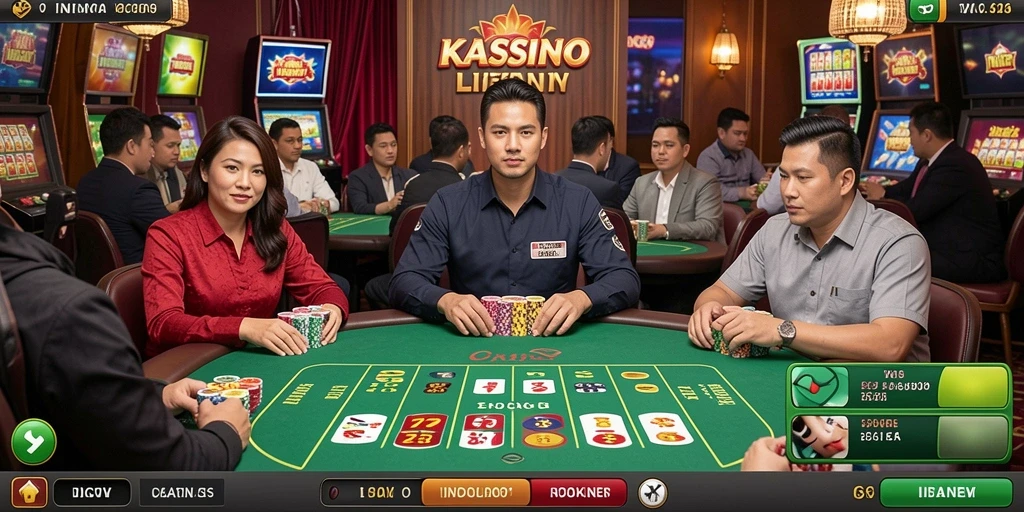 Tangkapan layar menampilkan karakter utama dalam misi yang menantang.