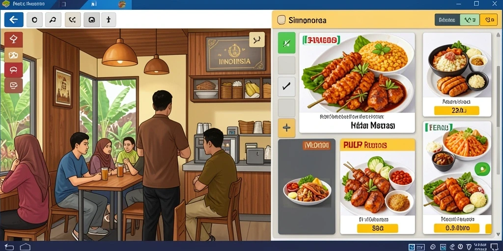 Screenshot menunjukkan grafis yang memukau dan detail yang jelas.