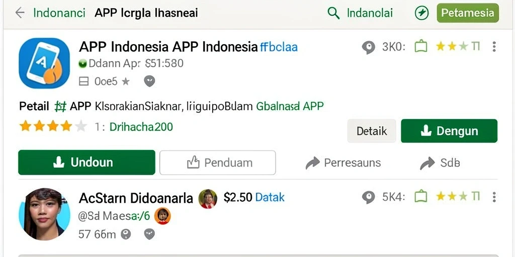 Tampilan antarmuka pengguna yang menarik.
