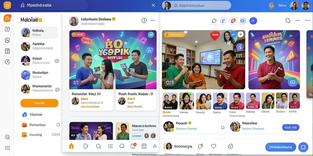 Tampilan antarmuka yang menarik dan user-friendly.