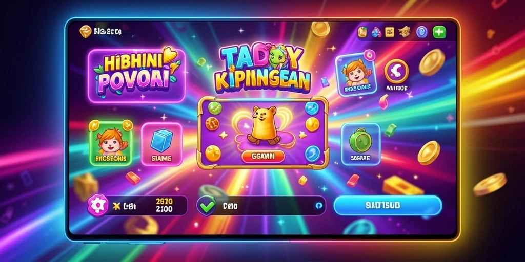 Tampilan antarmuka pengguna yang menarik.