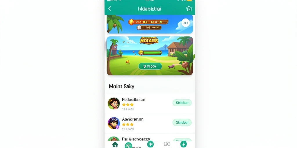 Tampilan awal game RPZZZ yang memukau.