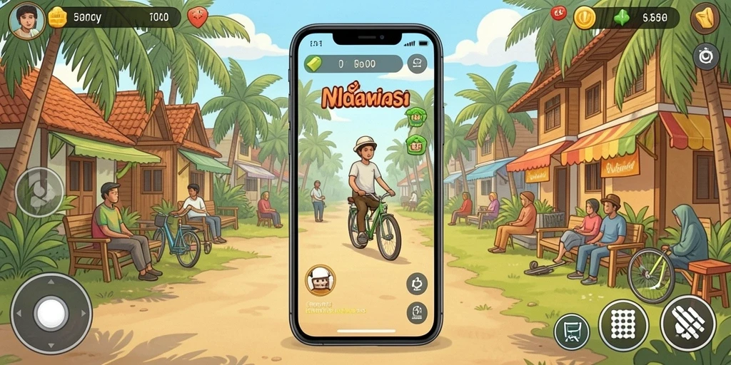 Tampilan antarmuka yang menarik dan modern.