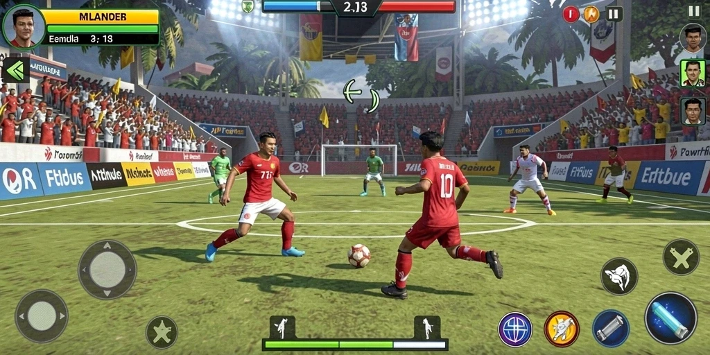 Screenshot menampilkan permainan slot dengan berbagai tema menarik.